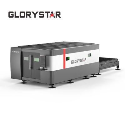 Optional Glorystar Metal Machines Fiber Laser Cutting Machine with Raycus/Ipg
