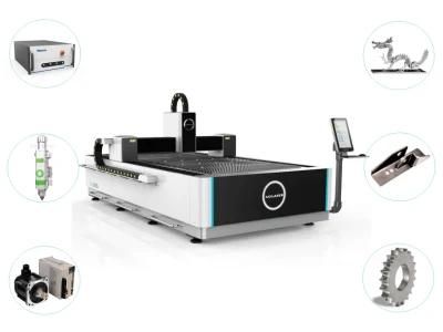 Big Power 1000W CNC Metal Fiber Laser Cutting Machine