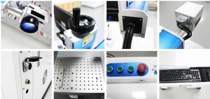 2 Years Warranty Onlin Flying Fiber Laser Marking Machine for Pharmaceutical Packaging
