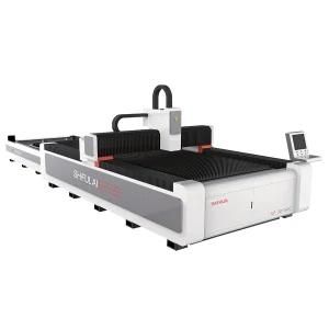 1500W Industrial High Precision Exchange Platform Metal Fiber Laser Cutter with Ipg/Raycus Generator for 3 Years Warranty 3015gc