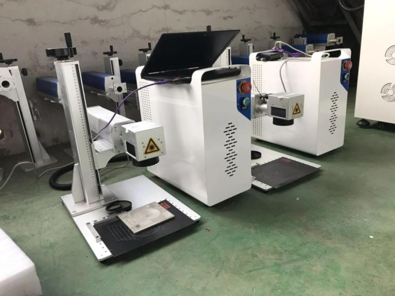 Mini Portable Fiber Laser Marking Machine with Ipg/Raycus/Jpt