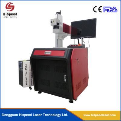 Dongguan Hispeed Top Quality High Precision UV Laser Marking Machine for Fine Process Laser Lenses