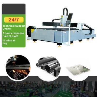 1000 W 2000W Fiber Laser Cutter Cutting Metal Pipe Machine 4000X2000 mm