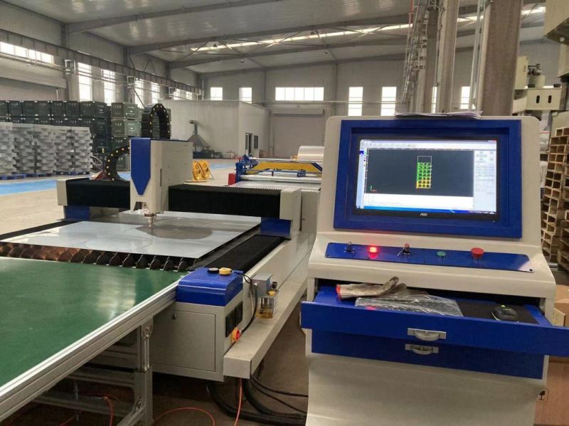 Square Duct Auto Making Machine Price 1000W/1500W Automatic Feed Laser Cutting Machine Production Line