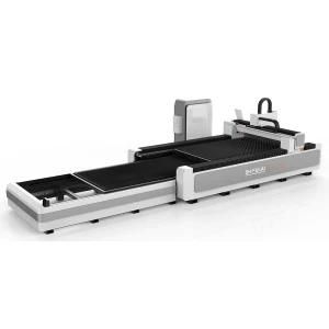 2000W Industrial High Precision Exchange Platform Metal Fiber Laser Cutter with Ce Certificate for Carbon/Stainless/Aluminum/Brass 3015gc