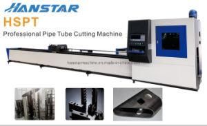 Han Star Popular Ce Euro Standard 1000W-6000W 6 Meters to 10 Meters Metal Stainless Steel Aluminum Tube Pipe CNC Laser Cutter