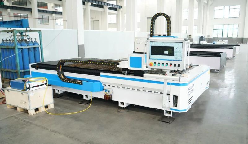 1000W 2000W 4000W 6000W Metal Sheet Plate or Circle Ellipse and Square Tube Pipe CNC Fiber Laser Cutting Machine