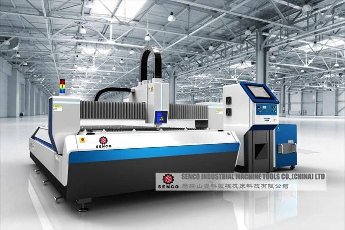 High Quality Protective Cover & Fast Speed Exchange Platform 6kw Fiber Laser Cutting Machine