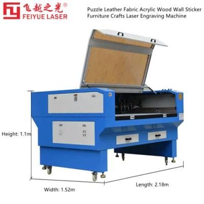 Fy1610 Feiyue Laser Puzzle Leather Fabric Acrylic Wood Wall Sticker Furniture Crafts Laser Engraving Machine Laser Cutting Machine