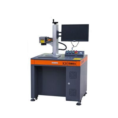 Desk Fiber Laser Marking Machine Painting on Iron