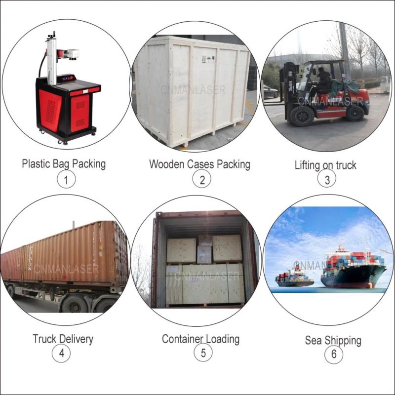 30W Multifunctional Fiber Engraving Machine for Integrated Circuit