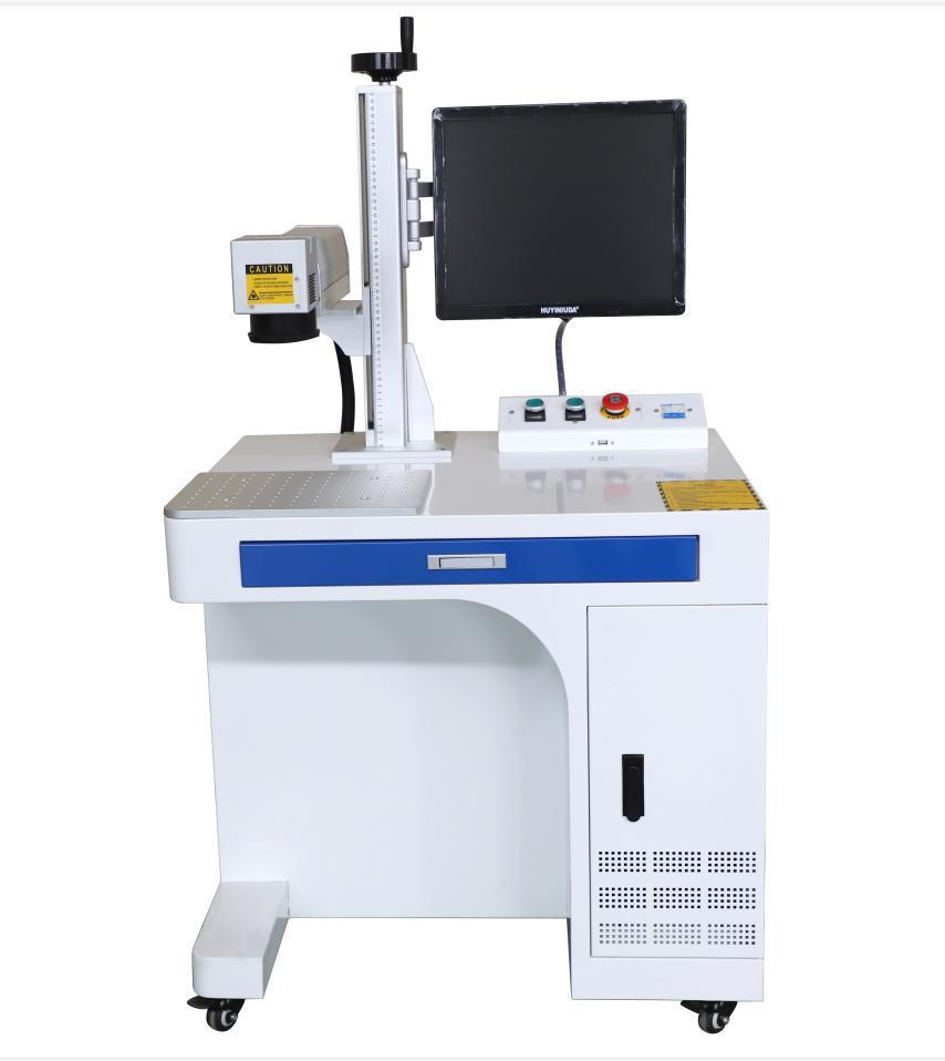 20W 30W 50W CNC Plastic Metal Engraving Machine Fiber Laser Marking Machine with Rotary