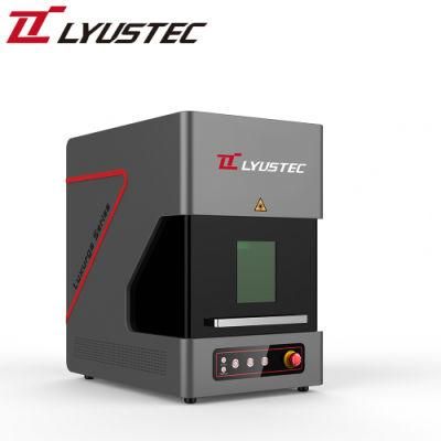 Chinese Fiber Laser Spare Parts Marking Machine with Rotary Table