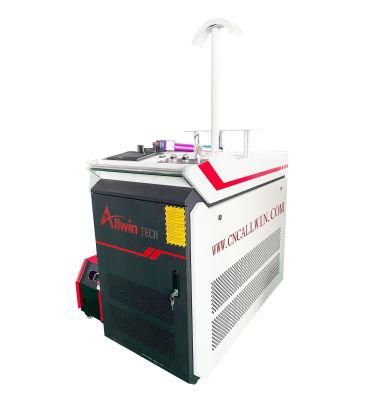 Hand Held Laser Welding Machine Water Chiller 2000W Laser Multifunction Handheld Fiber Laser Cleaning Welding Cutting Machine