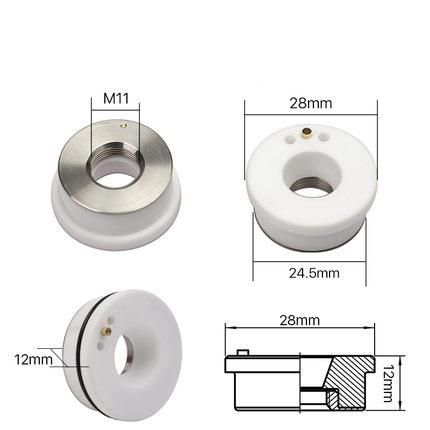 Worthing Wsx Nc60 Laser Cutting Head Original Focusing Lens Concave& Convex Lens Bi-Convex Lens Collimating Lens Barrel D37 F100/150/200