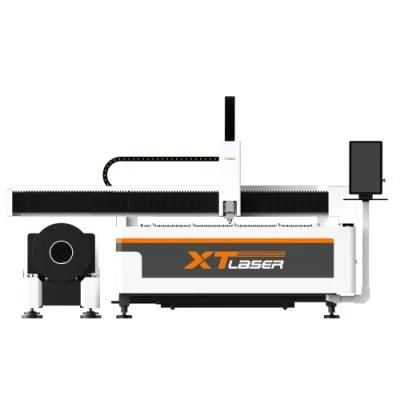 Promotional 1500W Metal Pipe Tube Plate Fiber Laser Cutting Machine for Carbon Steel
