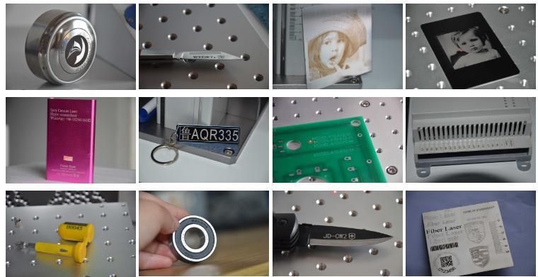 20W 30W 60W Metal Mopa Color Marking on Stainless Steel Fiber Laser Marking Machine for Logo