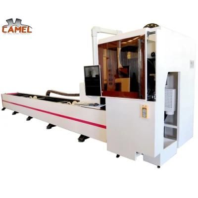 Camel CNC Raycus Ipg Auto Feeding Steel Sauqre Round Tube Fiber Laser Cutting Machine