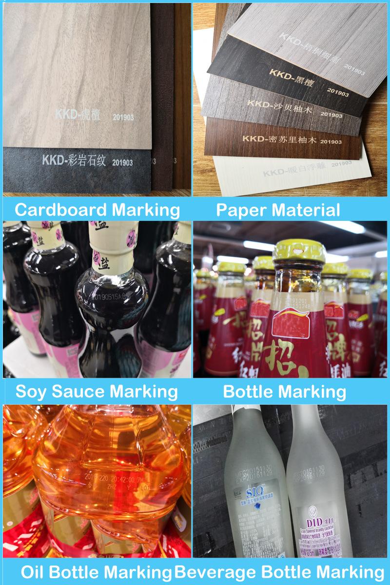 New Design CO2 Laser Marking Machine for Pet Water Bottle