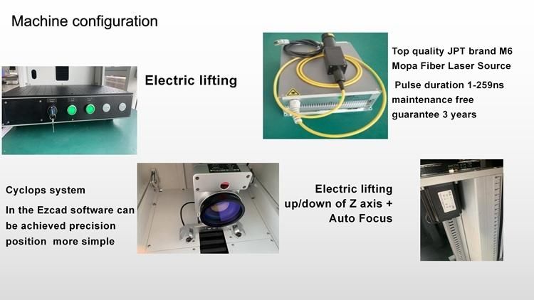 Fiber Laser Marker/Engraver/Logo Printing Engraving for Stainless Steel Acrylic Wood Glass Laser Marking Machine