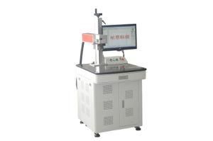 CNC Fiber 30W Desktop Marking Engraving Machine on Metal Material