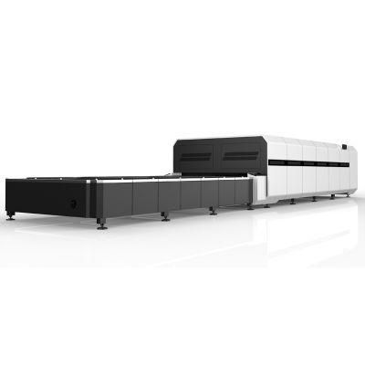 High Efficiency CNC Fiber Laser Cutter Cutting Machine for Metal 3000W with CE
