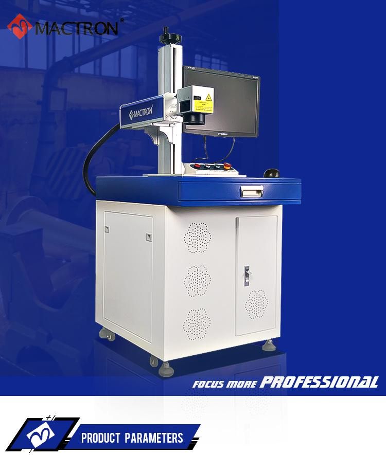 30W 20W Fiber CNC Laser Marking Machine with Bearing