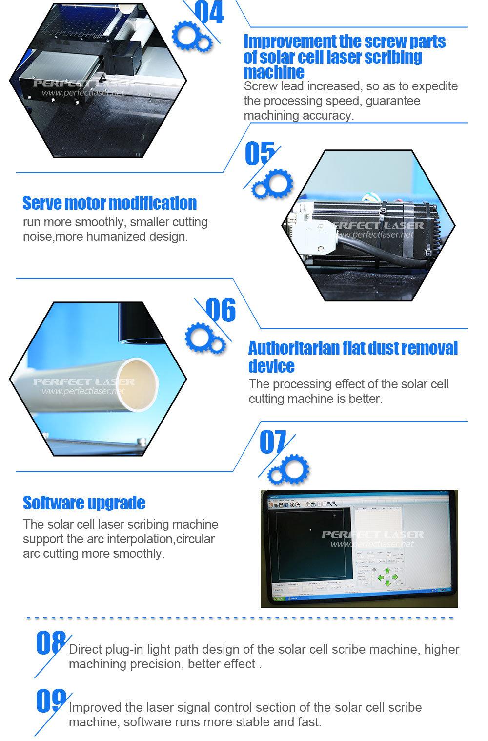 Air Cooling Solar Cell Laser Wafer Slicing Machine