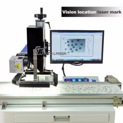 Vision Location Automatically Position Laser Number Writing Machine for Number Name Plate Bottle Phone Case Small Component