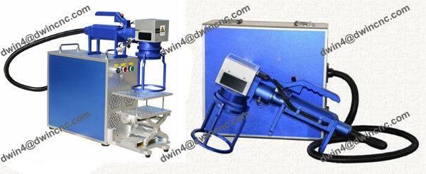 Portable Mini 20W Metal Fiber Laser Wire Marking Machine Price