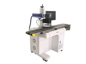 30W Fiber Vision Laser Marking Machine Logo Pringting Engraving Machine