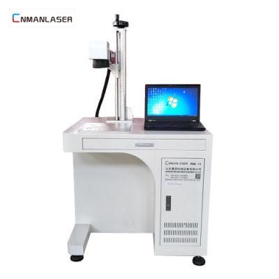 Desktop Fiber Laser Marking Machine with Win10 Computer and Display