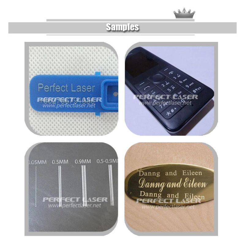 20W 30W 50W Air-Cooling Mobile Laser Marking Machine for Metal