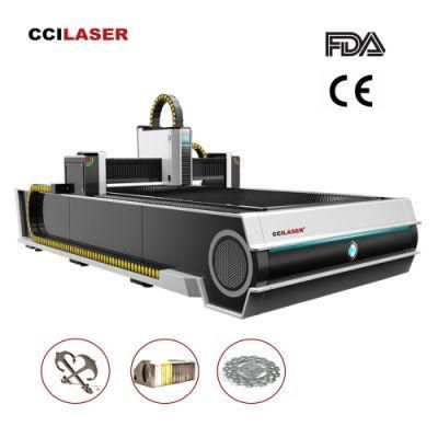 Flc-3015c 2000W Ipg Laser Brass Aluminium Carbon Steel Stainless Fiber Laser CNC Cutting Machine for Automobiles Industry