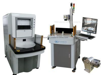 Fiber Color Laser Marking Machine with Rotary Fixture