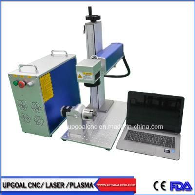 Desktop Portable Mini Metal Materials Fiber Laser Marking Machine 20W