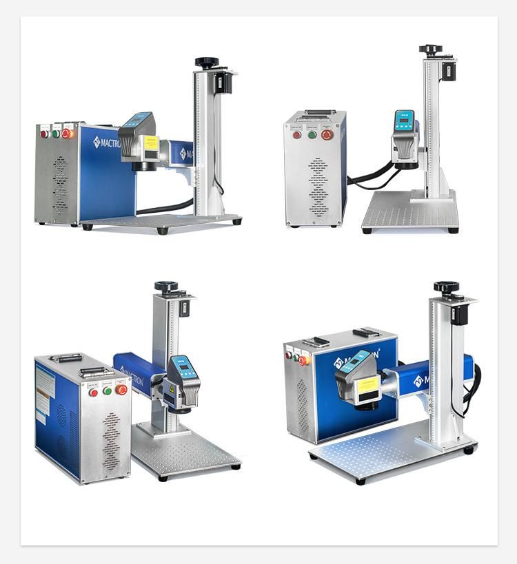 Portable Split Fiber Laser Marking Machine with Autofocus System