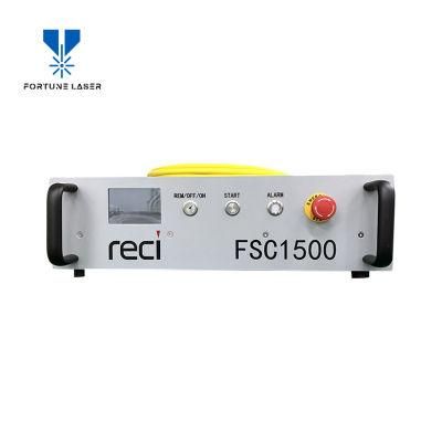 Single Mode Continuous Wave Fiber Laser 1.5kw Reci Laser Source 1500W FSC1500