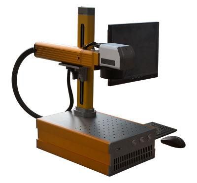 Professional Shenzhen Manufacture Direct Selling 50W Fiber Laser Marking Machine for Metal