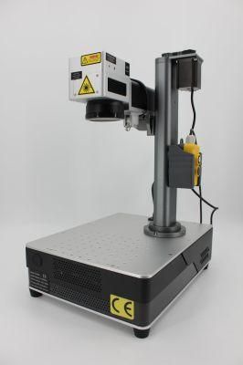 20W 30W Mini Fiber Laser Automatic Lifting Laser Machine