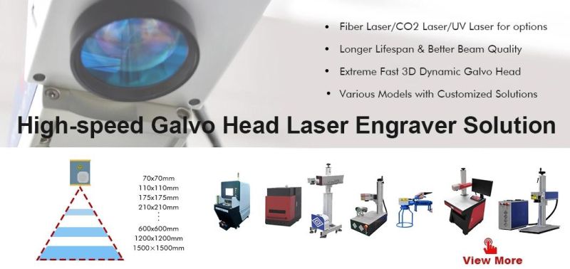 20W 100W Fiber Laser Engraving Marking Metal Machine Equipment