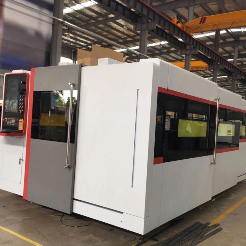 500W 1000W 1500W 2000W 4000W 6kw CNC Pipe Fiber Tube Laser Cutting Head Machine Sheet Metal Laser Cutting Machine for Metal