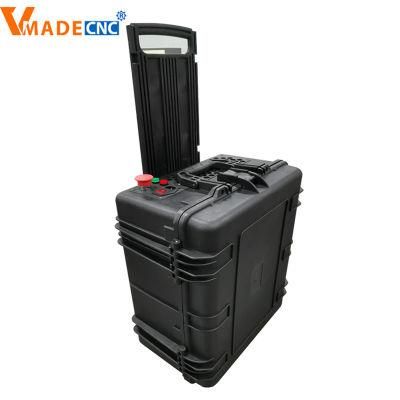 Jpt Mopa 100W Fiber Laser Cleaning Rust Removal Machine for Stainless Steel Copper Iron Aluminum Surface Paint Cleaning
