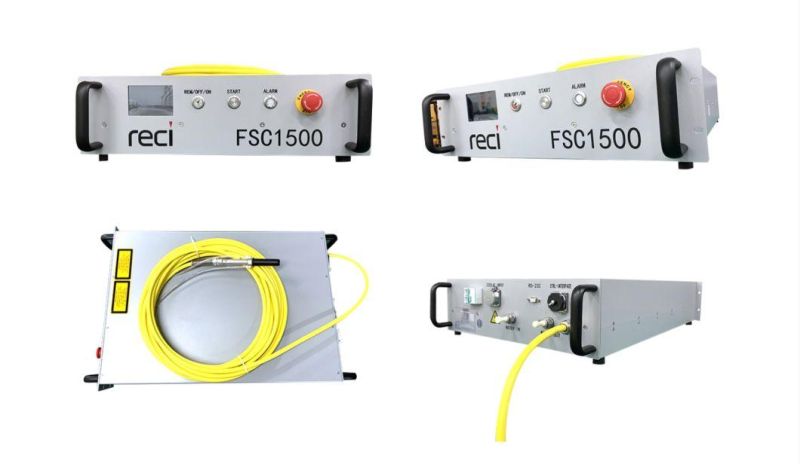 Single Mode Continuous Wave Fiber Laser 1.5kw Reci Laser Source 1500W FSC1500