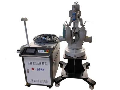 Robot Laser Welding Stainless Aluminum Auto Wire Feeding 1500W 2000W 3000W CNC Laser Welding Machine for Price Customized