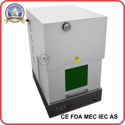 Small Desktop CE Class One Laser Marking Machine for Metal PC PVC ID Cards