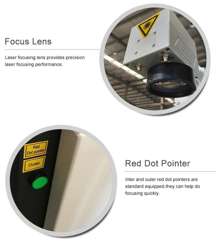 50W Fast Flying Fiber Laser Marking Machine Date Number Marker