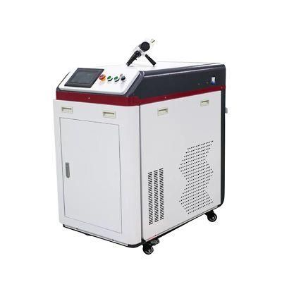 100W 200W 500W Fiber Laser Cleaning Machine for Cleaning Welding Pretreating and Paint Removal
