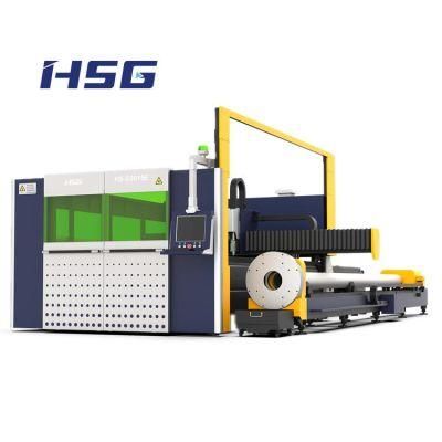 Hot Sales Ipg Raycus Power Laser Cutting Machine for Plates and Pipes of Thick Steel Iron Alloy Copper Sheet and Tube Both Cutting Tool
