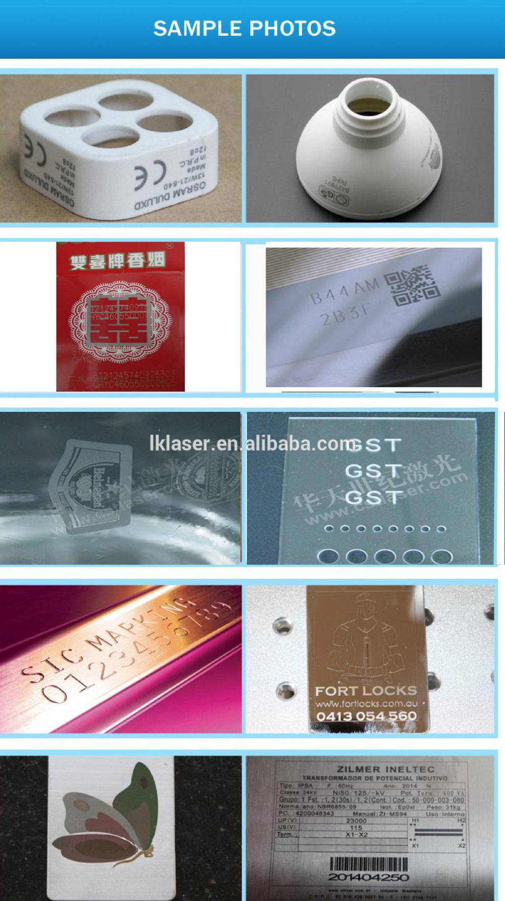 Automatic Name Plate label Laser Marking Machine Automatic Laser Printer